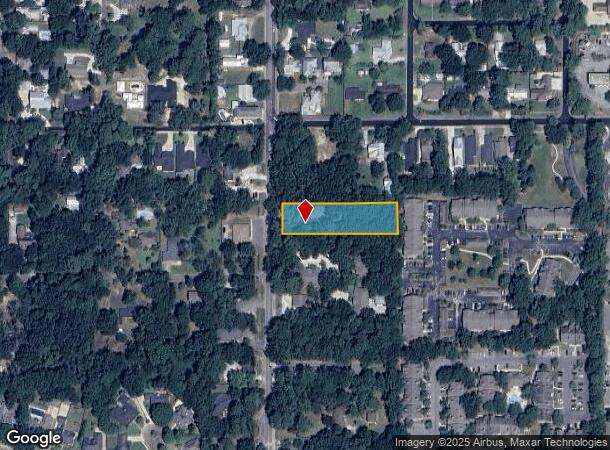  1300 Main St, Daphne, AL Parcel Map