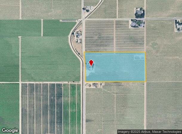 12666 S Walnut Ave, Caruthers, CA Parcel Map