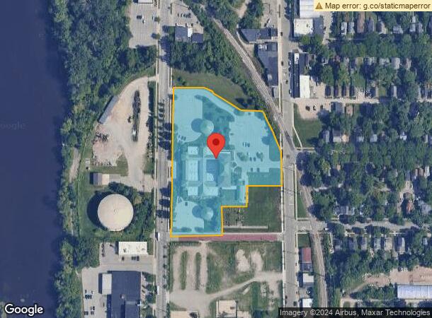  1430 Monroe Ave Nw, Grand Rapids, MI Parcel Map