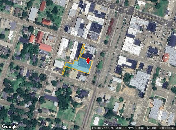 218 S Whitworth Ave, Brookhaven, MS Parcel Map