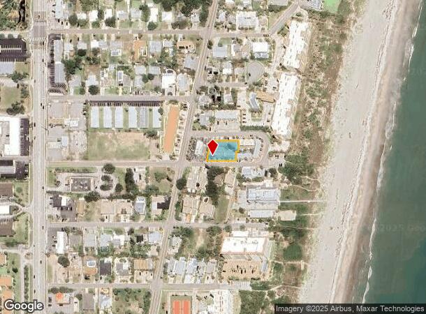 308 Taft Ave, Cocoa Beach, FL Parcel Map