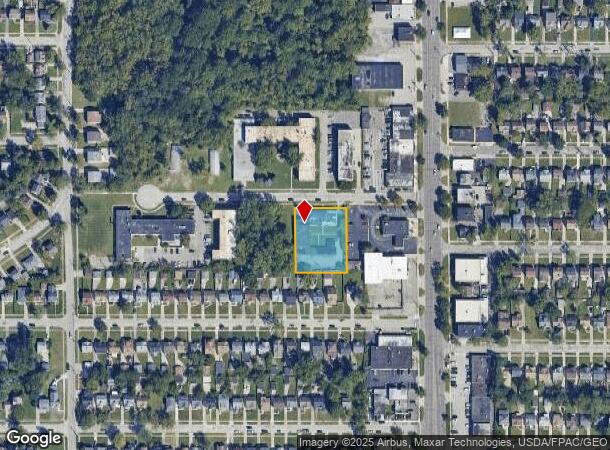 20102 Clare Ave, Maple Heights, OH Parcel Map