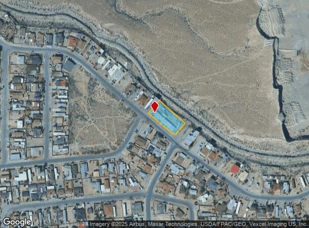 879 Coach Rd, Canutillo, TX Parcel Map