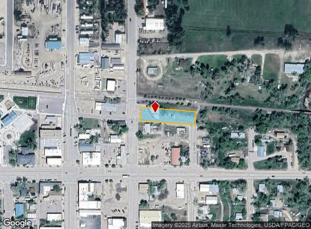 10 S 3Rd St, Glenrock, WY Parcel Map