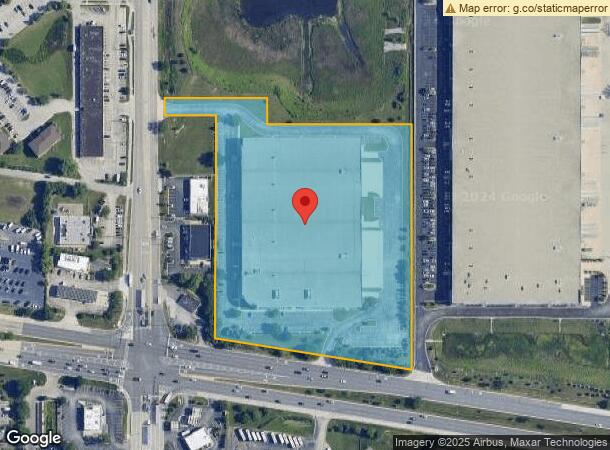  121 E North Ave, Carol Stream, IL Parcel Map