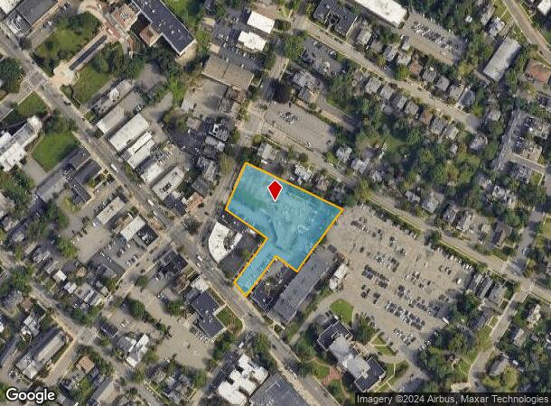  7 Elm St, Morristown, NJ Parcel Map