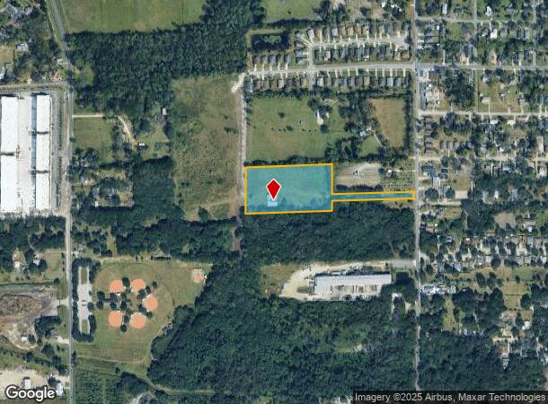 1104 N Lakewood Ave, Ocoee, FL Parcel Map