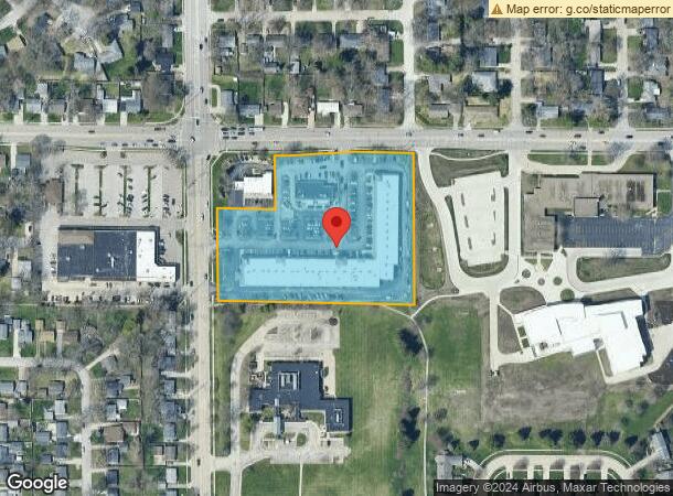  1701 W Kirby Ave, Champaign, IL Parcel Map