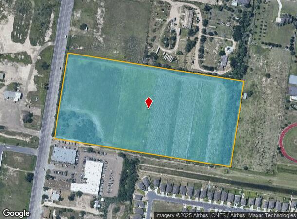 Rodgers Rd, Edinburg, TX Parcel Map
