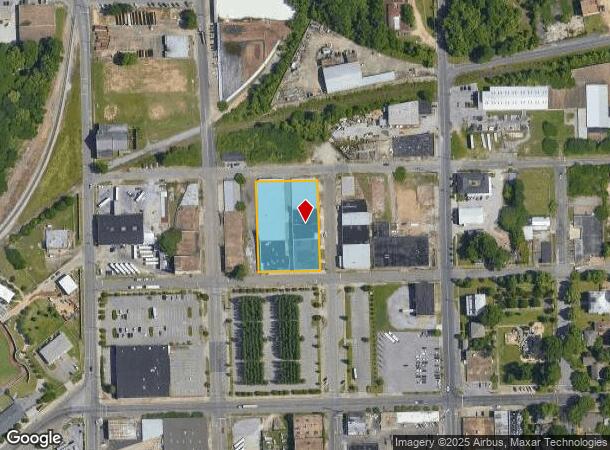  501 N Lawrence St, Montgomery, AL Parcel Map