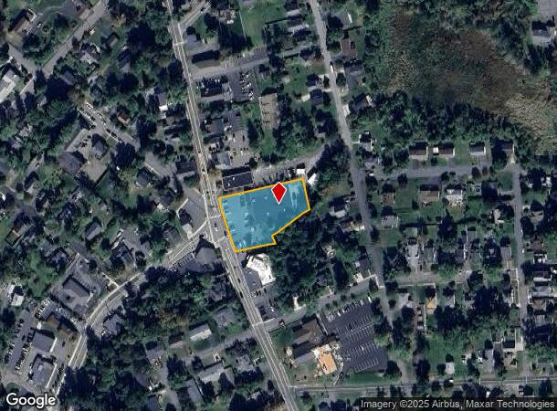 102 N Abington Rd, Clarks Green, PA Parcel Map