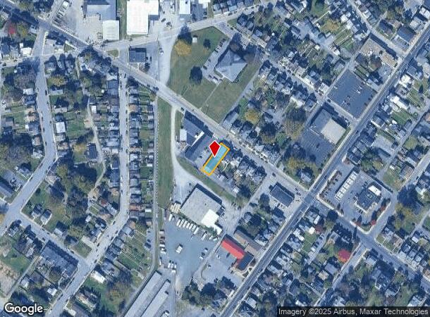128 W 3Rd St, Waynesboro, PA Parcel Map