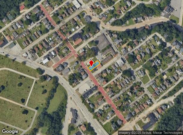 302 Euclid Ave, Dravosburg, PA Parcel Map