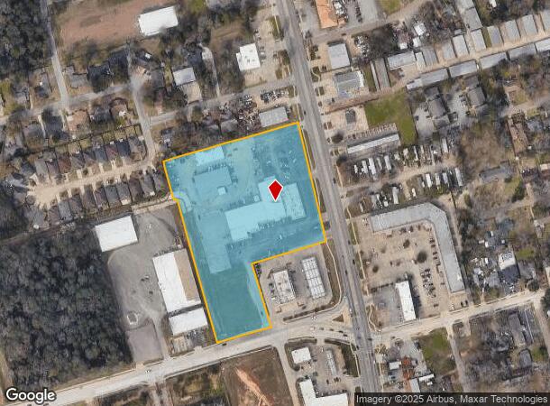  1717 N Frazier St, Conroe, TX Parcel Map