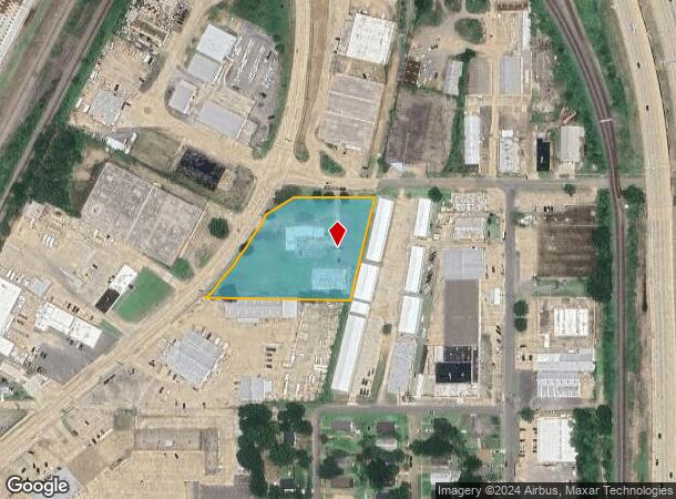  1431 Dalzell St, Shreveport, LA Parcel Map