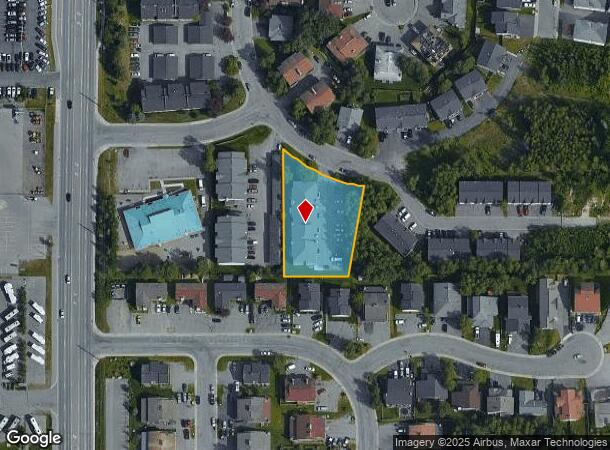 9710 Morningside Loop, Anchorage, AK Parcel Map