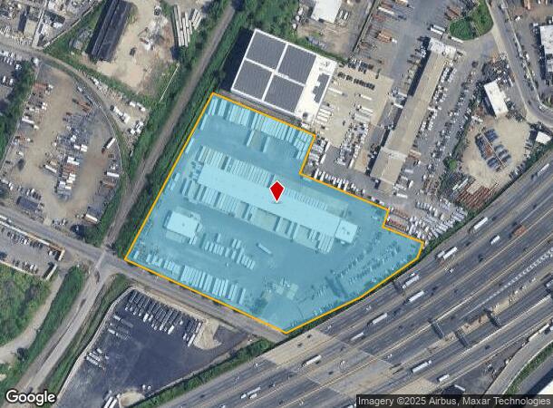  548 Delancy St, Newark, NJ Parcel Map