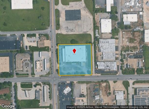 12601 S Pulaski Rd, Alsip, IL Parcel Map