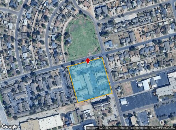  2301 N Pecos St, Midland, TX Parcel Map