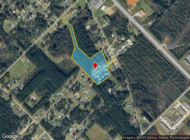  163 Lucas Rd, Cochran, GA Parcel Map