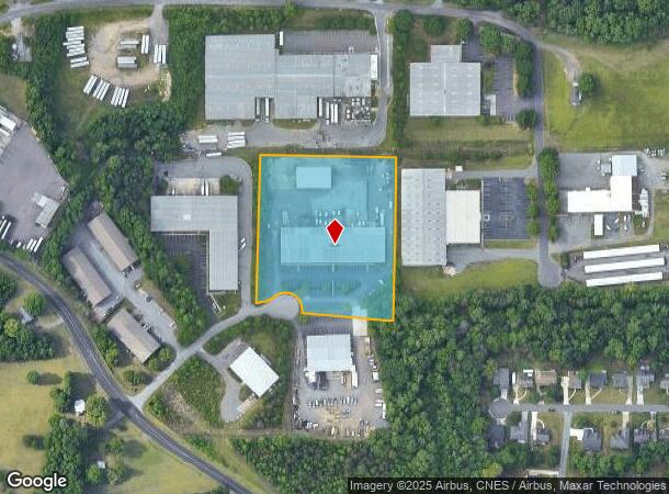  6220 Hacker Bend Ct, Winston Salem, NC Parcel Map