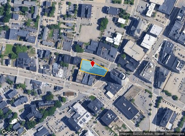 27 Austin St, Worcester, MA Parcel Map