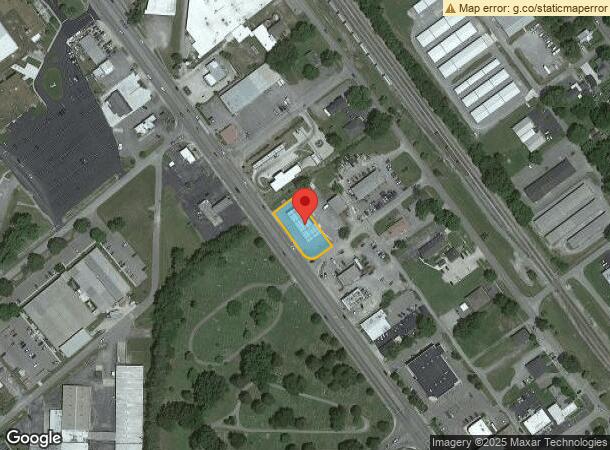  800 N Jackson St, Tullahoma, TN Parcel Map