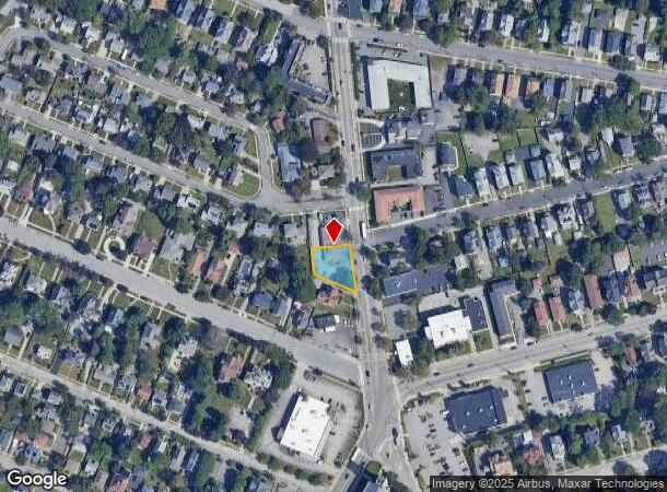  1725 Broad St, Cranston, RI Parcel Map