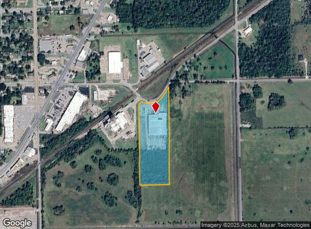 1508 E Cedar St, Angleton, TX Parcel Map