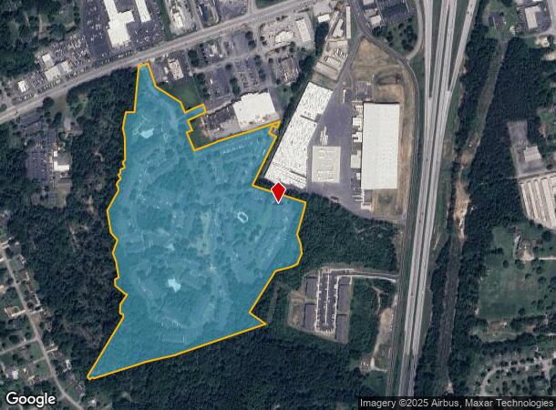 2400 Portrush Dr, Spartanburg, SC Parcel Map