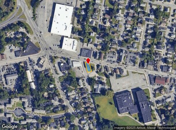  668 Hartford Ave, Providence, RI Parcel Map