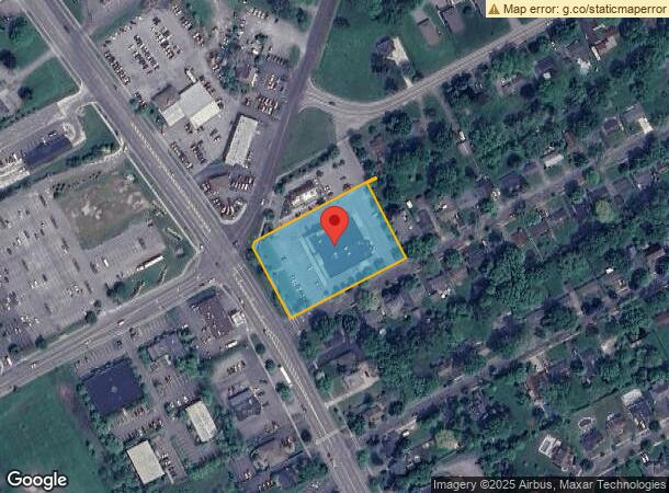  539 N Main St, Canandaigua, NY Parcel Map