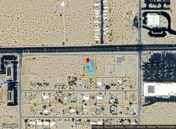 71617 29 Palms Hwy, Twentynine Palms, CA Parcel Map