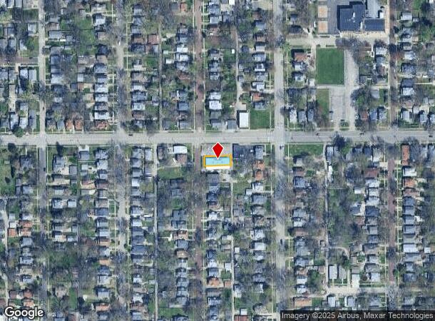 804 S English Ave, Springfield, IL Parcel Map