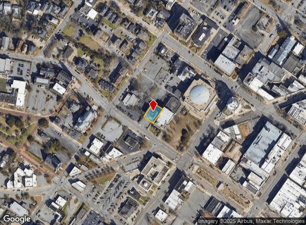  761 Poplar St, Macon, GA Parcel Map
