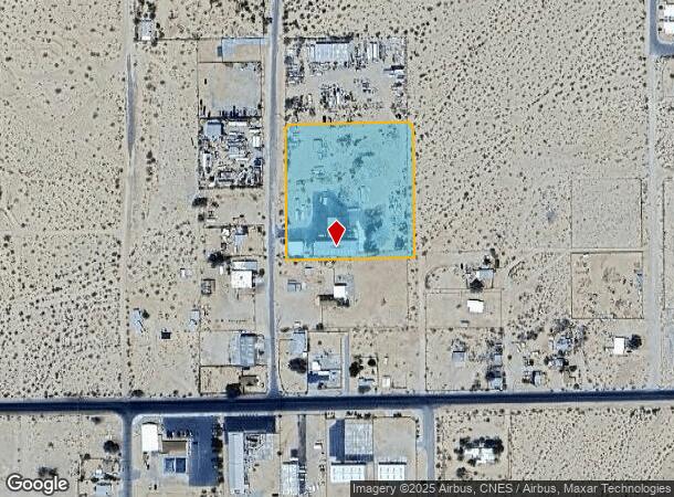  6833 Pine Ave, Twentynine Palms, CA Parcel Map