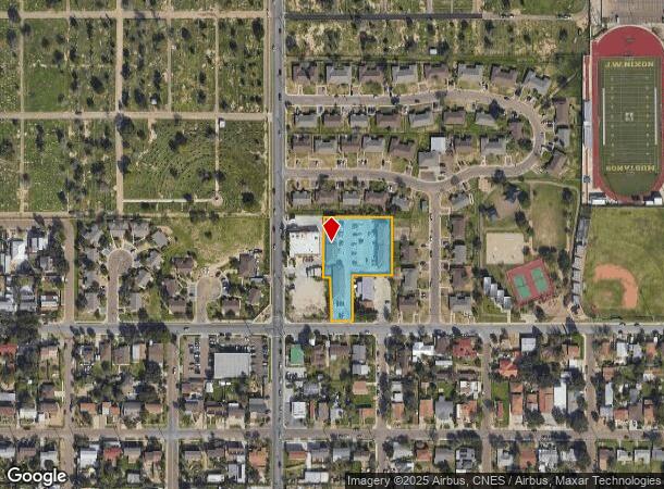  1610 E Plum St, Laredo, TX Parcel Map