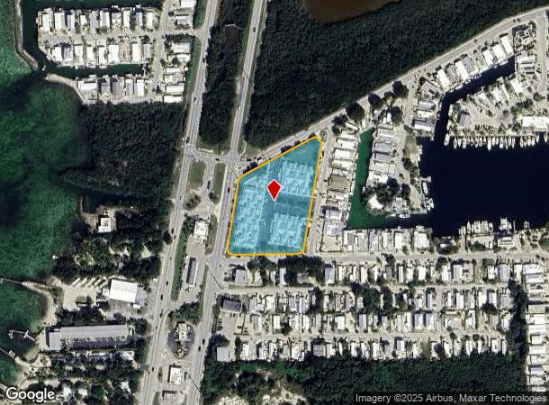  100 Burton Dr, Tavernier, FL Parcel Map