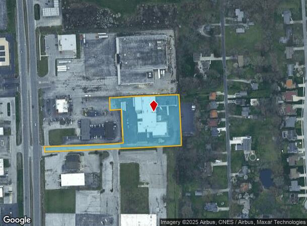 1010 N Coliseum Blvd, Fort Wayne, IN Parcel Map