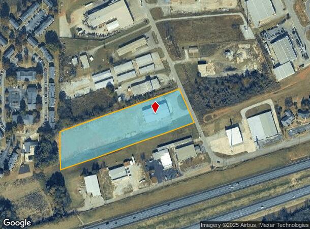90 Industrial Dr, Oxford, AL Parcel Map
