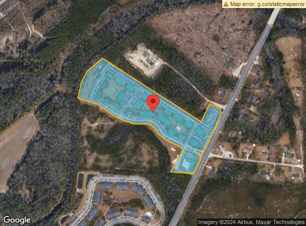  1166 Pine Knoll Dr, Spring Lake, NC Parcel Map