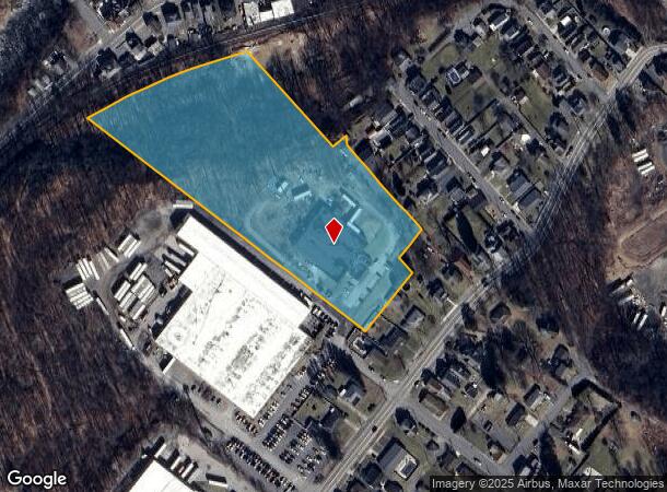 325 Bridge St, Old Forge, PA Parcel Map