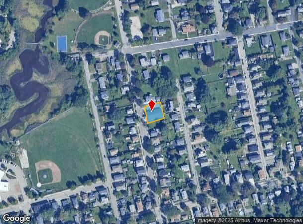 652 Wood St, Bristol, RI Parcel Map