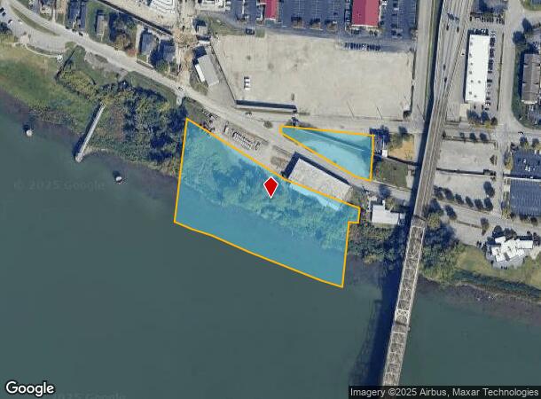  1005 W Riverside Dr W, Jeffersonville, IN Parcel Map