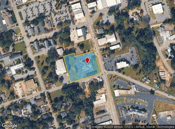 220 S Pendleton St, Easley, SC Parcel Map