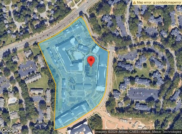  6301 Lakecrest Dr, Raleigh, NC Parcel Map