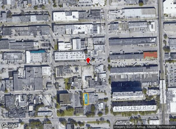  1352 Nw 21St Ter, Miami, FL Parcel Map