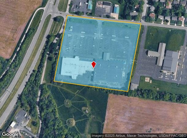  535 Ledbetter Rd, Xenia, OH Parcel Map