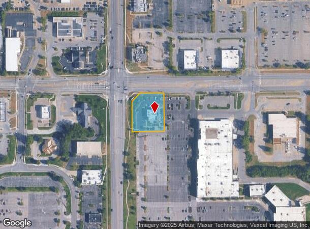  3102 Iowa St, Lawrence, KS Parcel Map