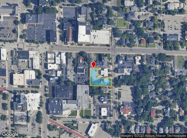  25 Lafayette Ave Se, Grand Rapids, MI Parcel Map